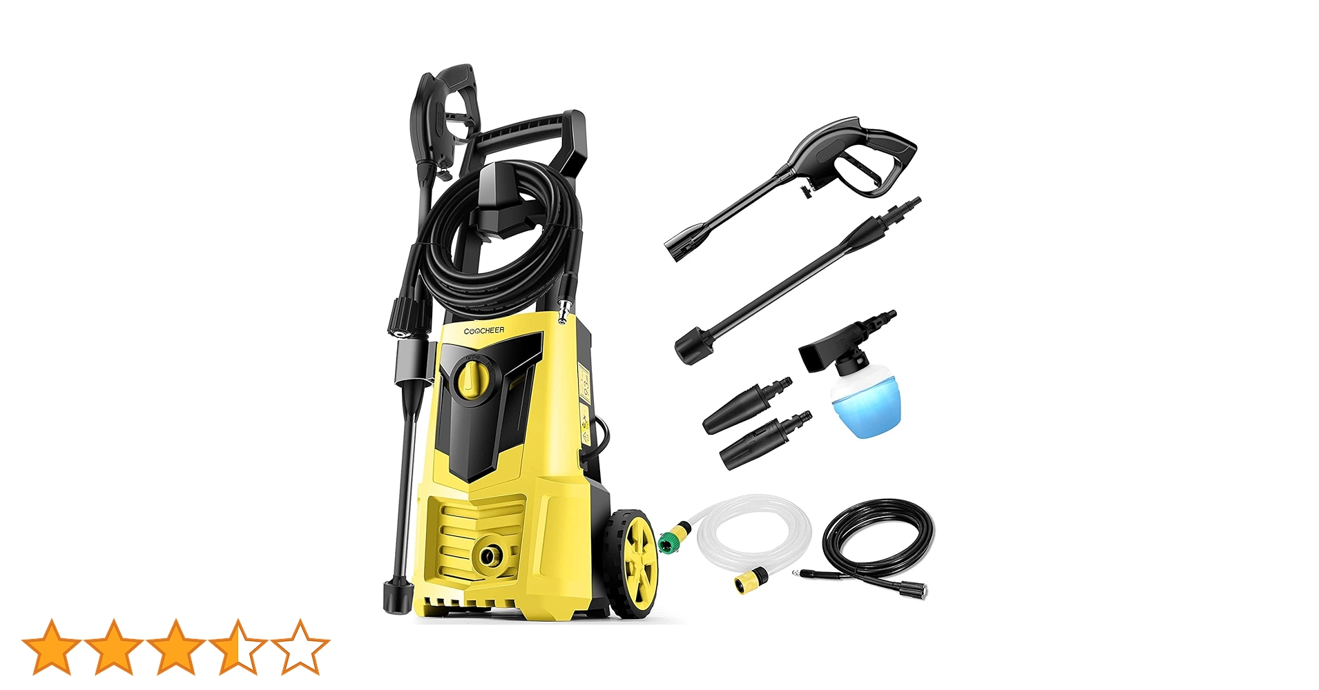 A1Y26■未使用品 HOMDOX D1.1.0 高圧洗浄機 Amazon | Homdox 1500W 高圧洗浄機 最大吐出圧力12MPa 50Hz/60Hz東西